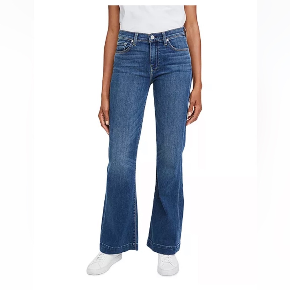 7 For All Mankind Tailorless Dojo in Medium Melrose - Picture 2 of 3